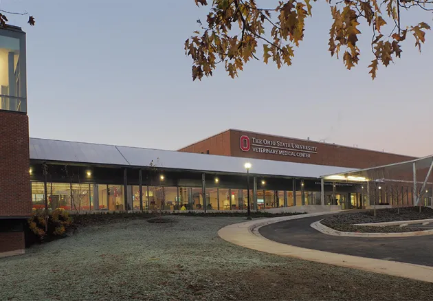 The outside of the VMC. 